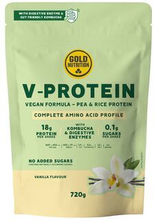 GOLDNUTRITION V-Protein Vanilla Flavour Vegan 720 gr