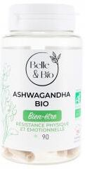 Belle & Bio Aswagandha Bien-Être Bio 90 Gélules - Pot 90 Gélules
