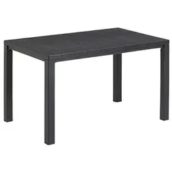 KETER® Gartentisch JULIE mit Schirmloch, wetterfest & UV-beständig ca. 147x90x75cm