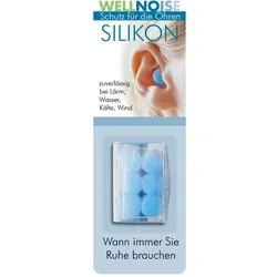 Wellnoise Ohrenstopfen blau Blister 3X2 St