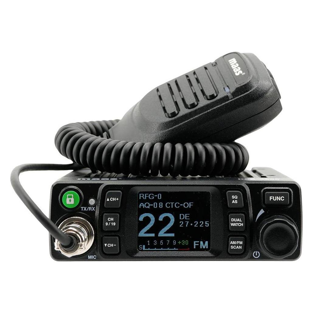 MAAS KCB-4000 - AM/FM - CB radio - 12/24 Volt - 27 MHz - VOX (3064)