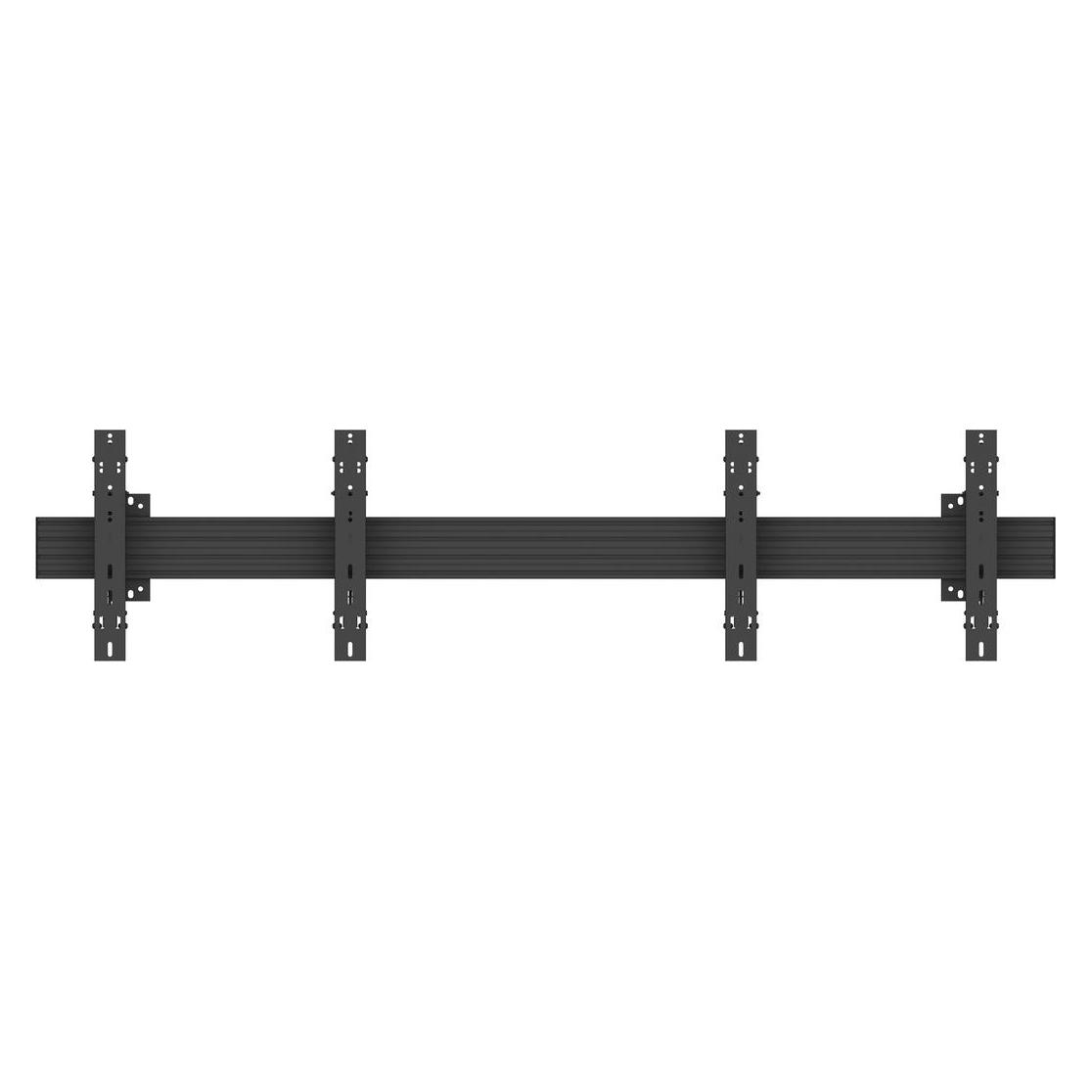 Multibrackets Wandhalter Side by Side, 40"-75", schwarz (Wand, 60 kg, 40" - 75") (4122)