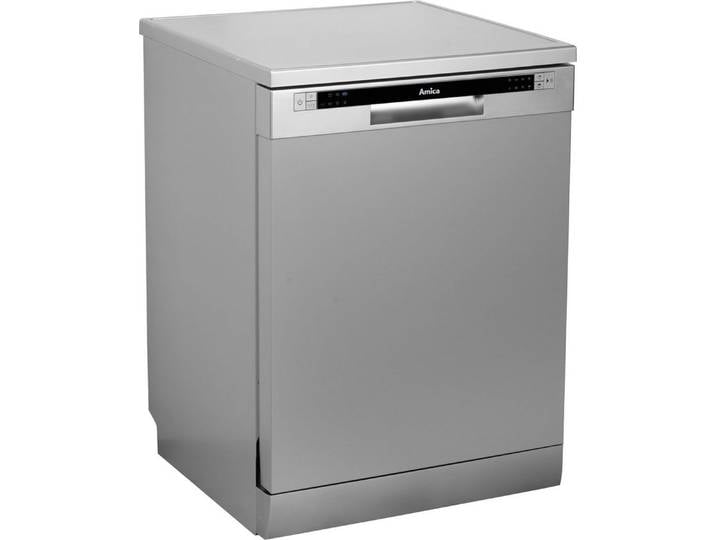 Amica Standgeschirrspüler GSP 542 010-1 Si, 12 Maßgedecke, Mehr Ordnung, weniger Aufwand – sauber, wann es dir passt