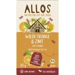Allos Wilde Orange & Zimt Tee bio (20Btl)