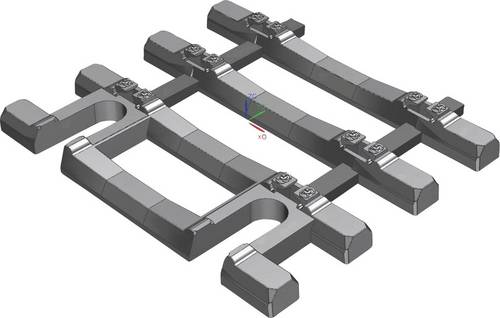 H0 Piko A-Gleis 55151 Gleisschwellen 31mm 12St.