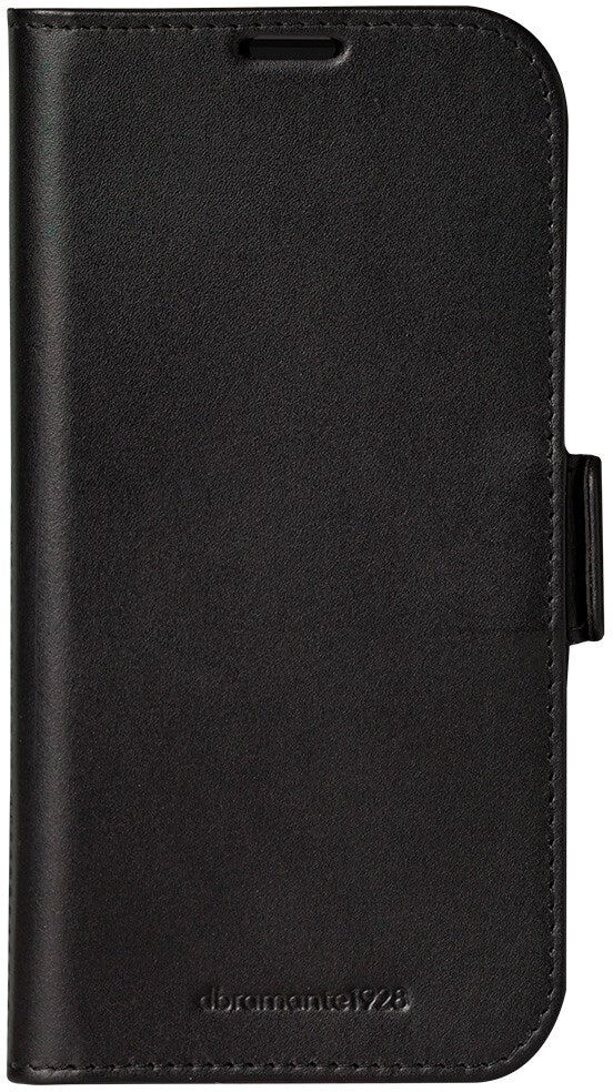 iPhone 16 dbramante1928 Copenhagen Slim Ægte Læder Flip Cover m. Pung - Black