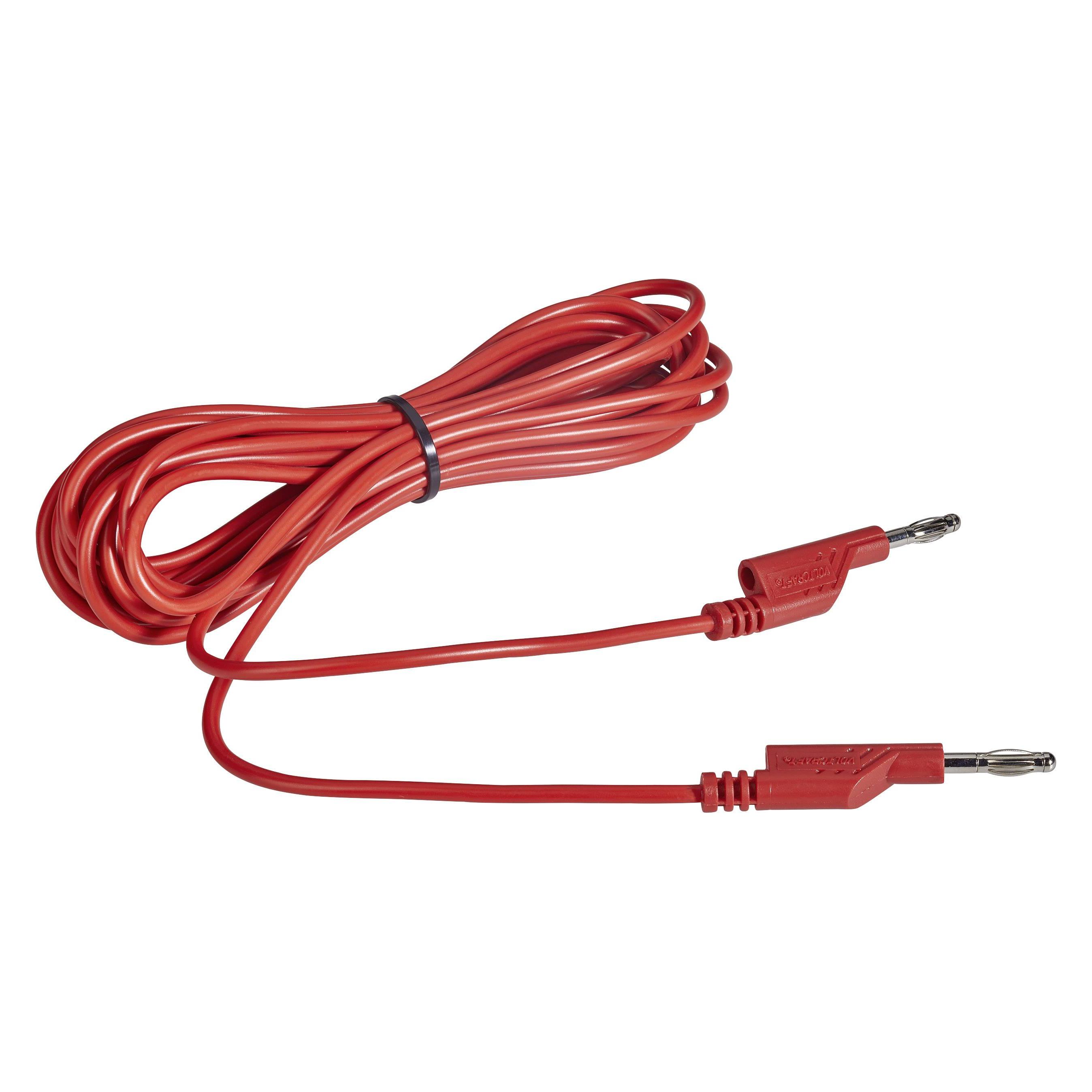 Voltcraft 4 mm PVC-Messleitung 1 mm² 5 m (MS5/RT)