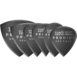 Ernie Ball Prodigy (6x, 1.50 mm), Plektrum, Schwarz