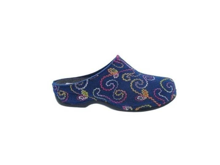 Donata Damen Pantolette Hausschuh von Berkemann aus Filz mit Fußbett Filzclog Damenhausschuh Pantoffel
