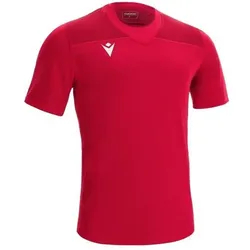 Macron, Herren, Sportshirt, Peridot (L), Rot