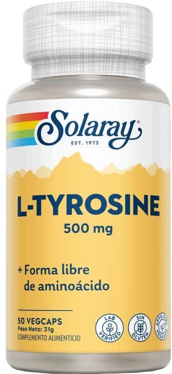 SOLARAY L-Tyrosina 500 mg 50 caps