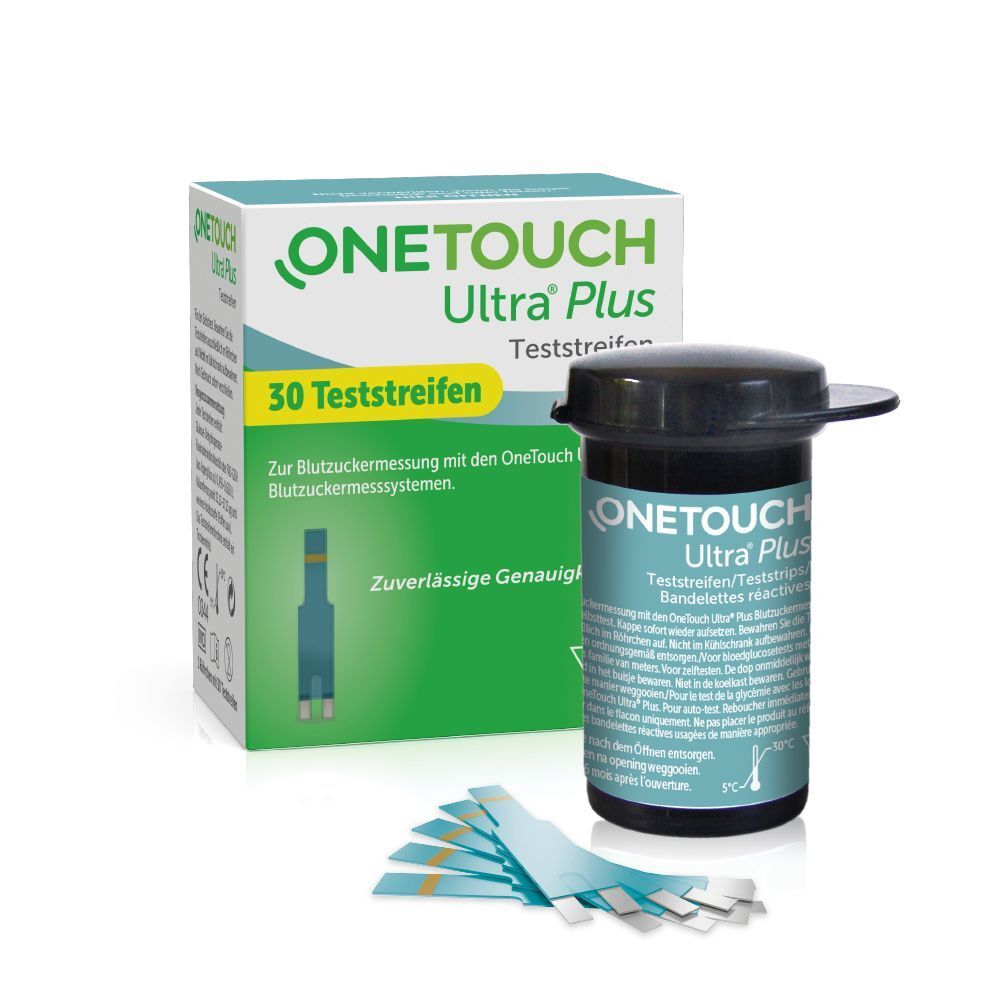 OneTouch Ultra Plus Teststreifen 30er Packung 30 St