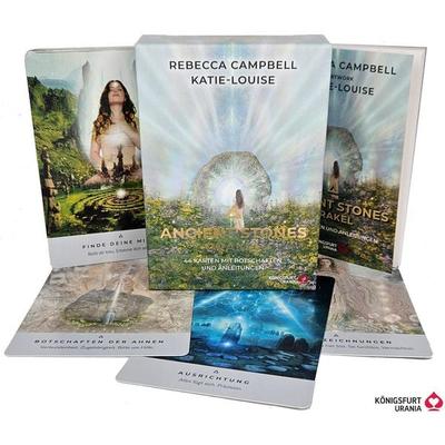 Ancient Stones Orakel - 44 Karten mit Botschaften und Anleitung, Gebundene Ausgabe von Rebecca Campbell,Katie-Louise, Königsfurt-urania,