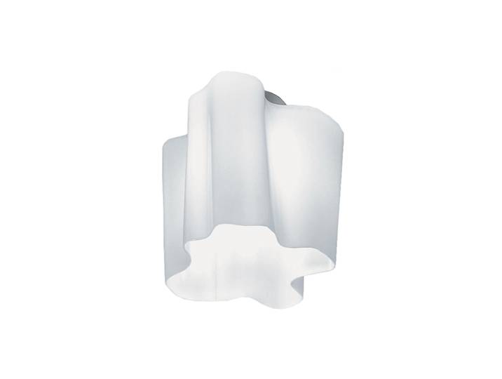 ARTEMIDE lampe au plafond plafonnier LOGICO (Ø 28 cm - Verre soufflé, aluminium)