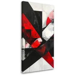 LEINWANDBILD 3D und geometrisch 50x100cm