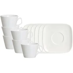 Ritzenhoff & Breker Arena Espressotasse mit Untertasse 80 ml 6er Set