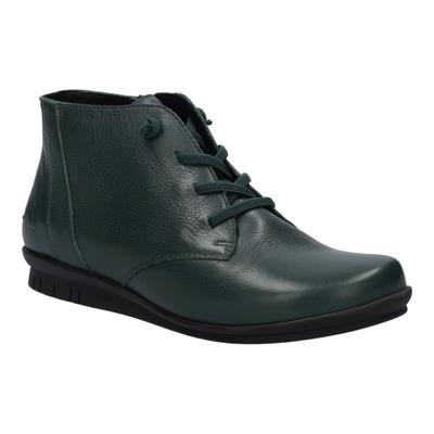 Schnürschuh JOSEF SEIBEL "Violet 03, bosco", Damen, Gr. 37, grün (bosco), Obermaterial: 100% Rindsleder Leather cow., Schuhe Schnürschuh