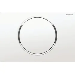 Betätigungsplatte Sigma 10 für Sigma UP-Spülkästen, weiß