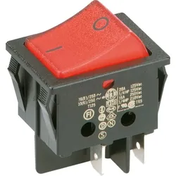Bachmann Einbau-Ausschalter 2-polig 16A Wippe 924.099 Kontrolle