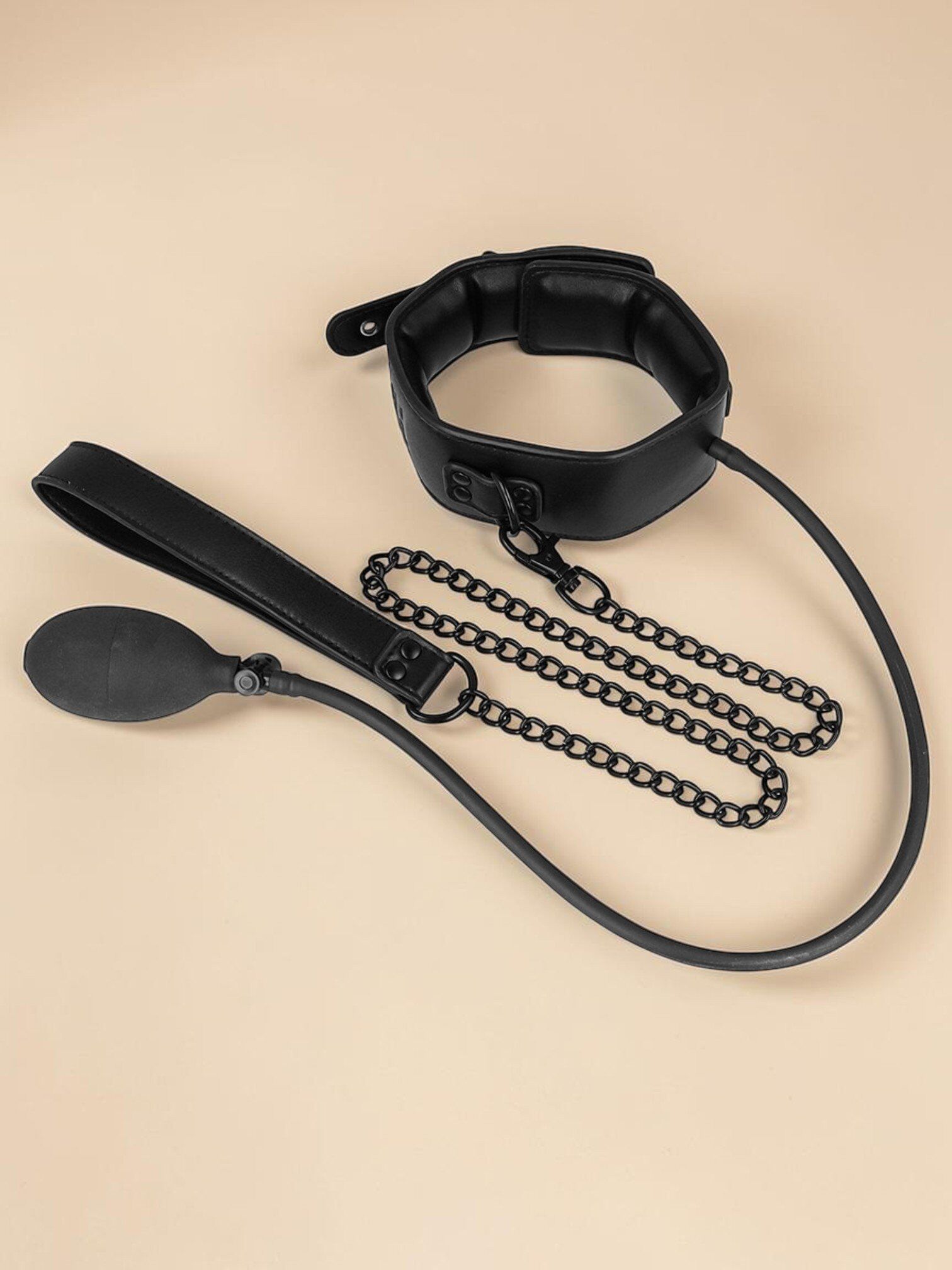 Fetish Submissive Bondage Collier Laisse Bondage Gonflable