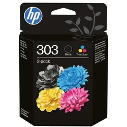 HP 2er-Pack Tintenpatronen »HP 3YM92AE« HP 303 schwarz