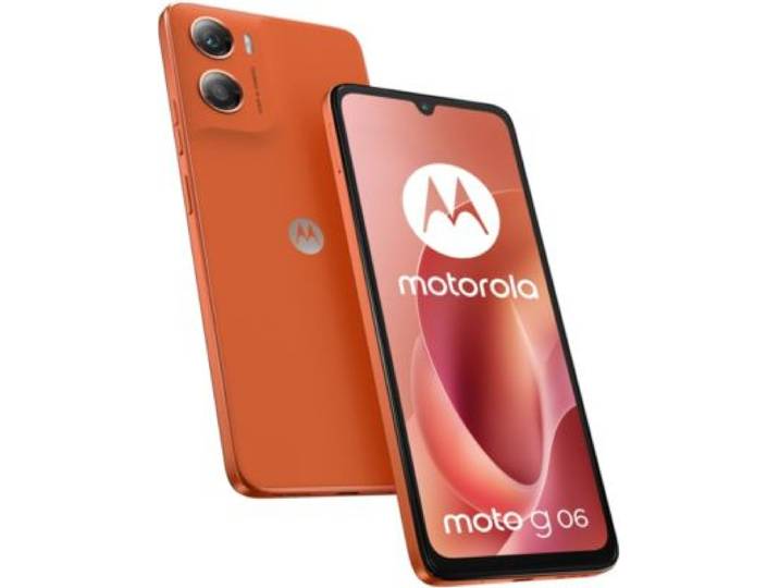 Motorola - Smartphone G06 128go Arabesque Orange
