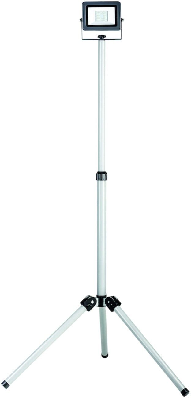 REV LED Arbeitsleuchte Flare 20W Stativ silber-anthrazit (2707212030)
