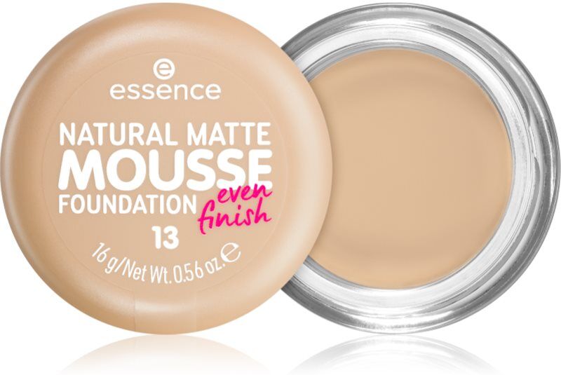 essence NATURAL MATTE MOUSSE mousse foundation shade 13 16 g