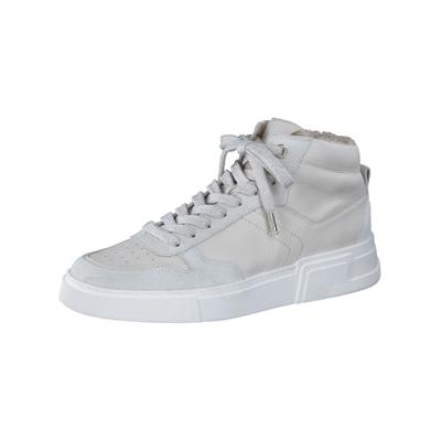 Sneaker PAUL GREEN "Paul Green Sneaker Leder", Damen, Gr. 40, Textil, weiß (ice), Leder, Schuhe Sneaker