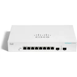 Cisco CBS220-8T-E-2G (10 Ports), Netzwerk Switch, Weiss