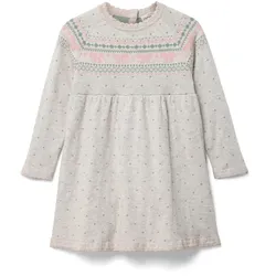 Tchibo - Kinder-Strickkleid - Baby - Gr. 74/80 - silber