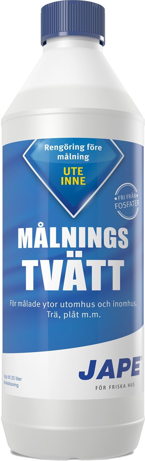 JAPE Rengöringsmedel Målningstvätt, 1 L