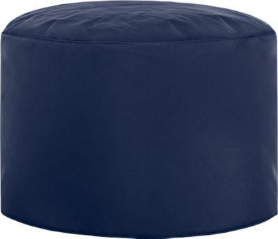 Hocker DotCom scuba®, für Sitzsack Swing, abwaschbar, Innenseite PVC-beschichtet, jeansblau