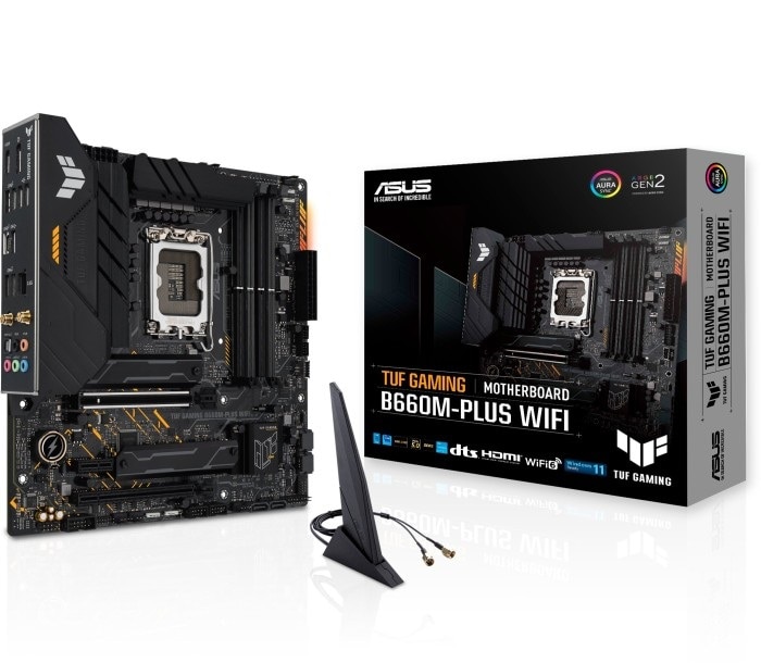 ASUS TUF Gaming B660M-Plus WIFI mATX Mainboard - Sockel 1700