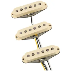 Fender Vintera &apos60s Vintage Stratocaster Pickup Set Vintage White (set van 3) (Instrumenten Tonabnehmer), Zubehör Instrumente, Weiss
