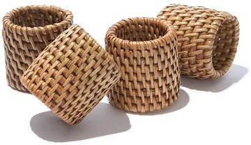 Caravan Everyday Natural Napkin Rings - Set of 4