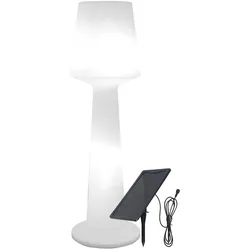 Lumisky AUSTRAL RGB Solar-Stehlampe H110CM Polyethylen Weiss
