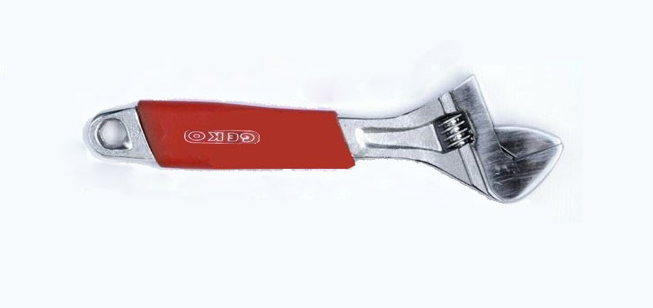 Geko Verstelbare moersleutel 6 inch model 01301