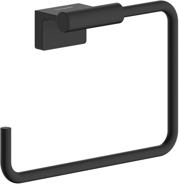 Hansgrohe AddStoris S Handtuchring 41784670 Wandmontage, matt schwarz