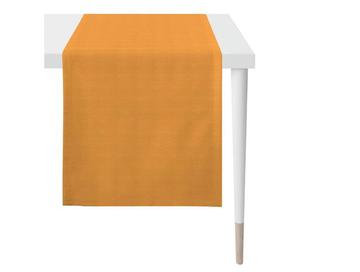 Chemin de table Adrar 46 x 135cm Orange/Mandarine