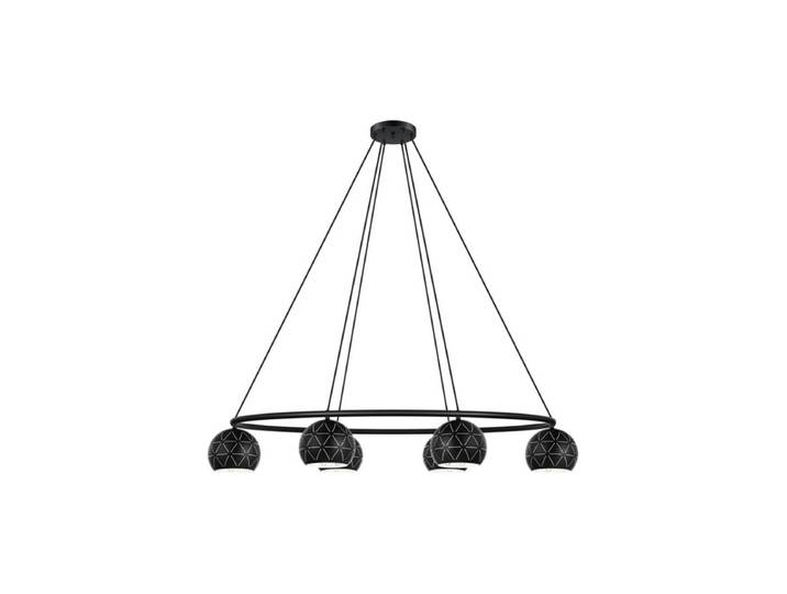 EGLO CANTALLOPS LANGER TISCH E14 6L 520X1150 SCHWARZ