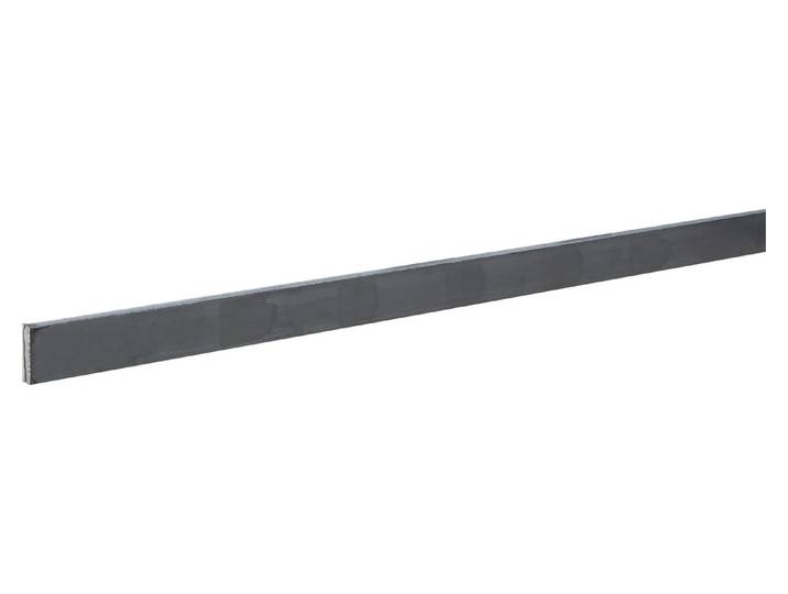 Alfer Flachstange Stahlgrau 1 m