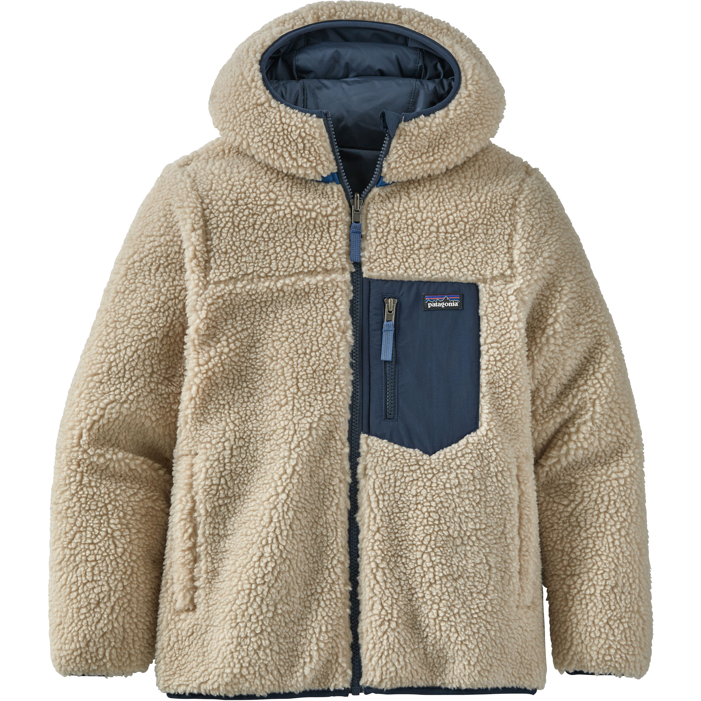 Patagonia Reversible Ready Freddy Kinder Isolationsjacke blau Größe 130 Lifestyle Isolierend Wasserabweisend