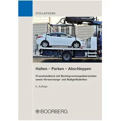 Halten - Parken - Abschleppen, Fachbücher von Bernd Huppertz, Detlef Stollenwerk