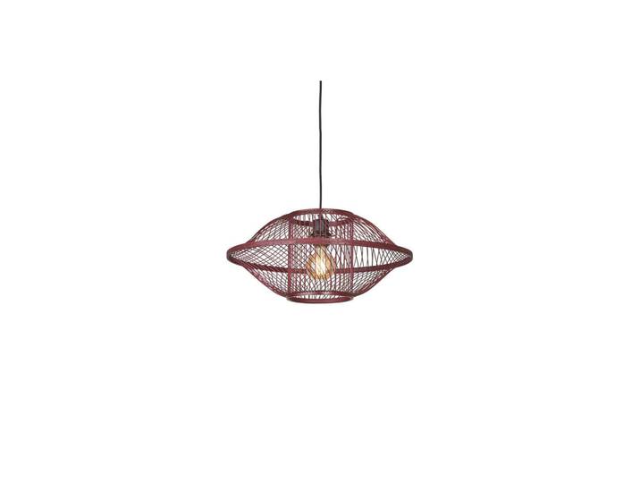 Good & Mojo Hängeleuchte, Rotbraun, Holz, Rattan, rund, 25 cm, Lampen & Leuchten, Innenbeleuchtung, Hängelampen, Pendelleuchte