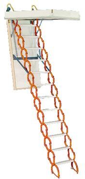 Rainbow Attic Stair Rainbow Attic Prestige Telescoping Attic Ladder Orange