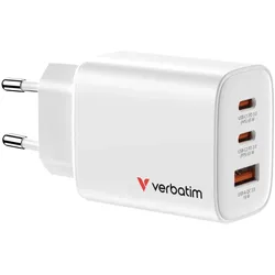Verbatim 32353 Ladegerät für Mobilgeräte Universal Weiß AC Schnellladung Drinnen