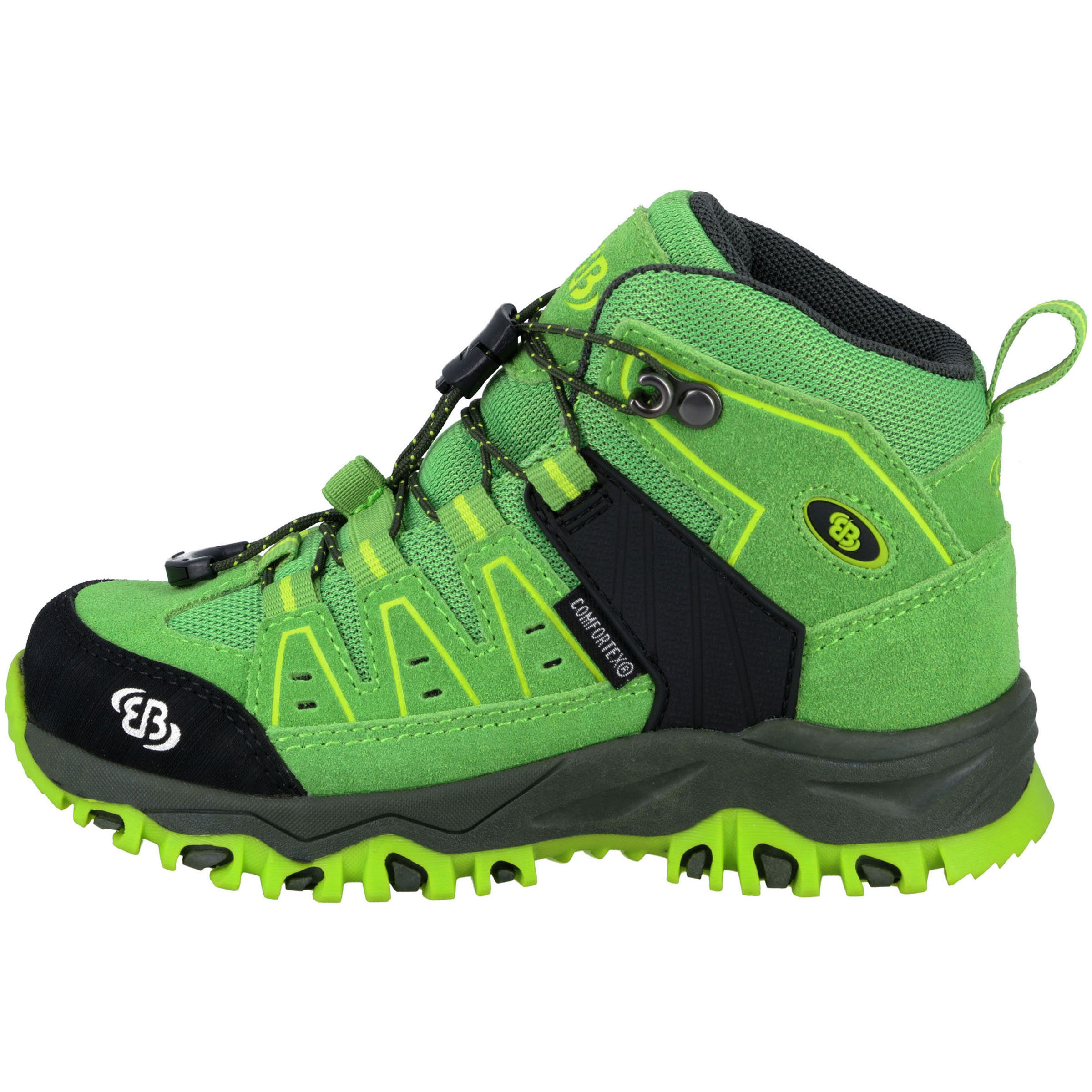 Brütting Mount Pinos High Kinder Wanderschuhe gruen Größe 38 Trekking Wasserdicht
