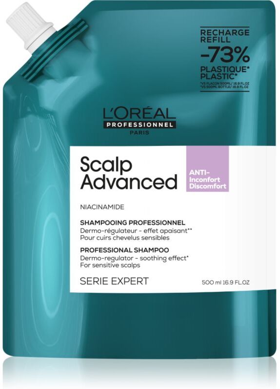 L’Oréal Professionnel Serie Expert Scalp Advanced Shampoo für empfindliche und gereizte Kopfhaut 500 ml