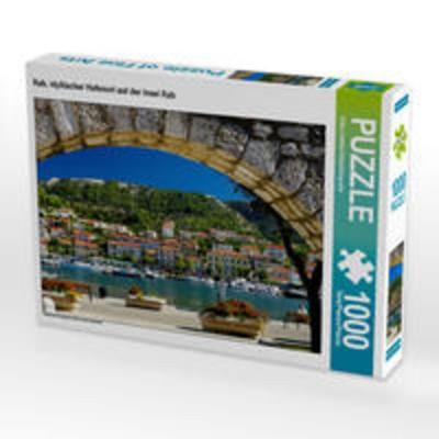 CALVENDO Puzzle Rab, idyllischer Hafenort auf der Insel Rab 1000 Teile Lege-Größe 64 x 48 cm Foto-Puzzle Bild von Silke Liedtke Reisefotografie
